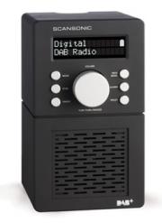 Scansonic P3000 Portable DAB + / FM RADIO