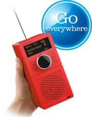 Scansonic P4000 Portable DAB + / FM RADIO